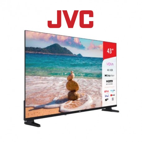 TELEVISOR JVC 43" 4K UHD SMART TV
